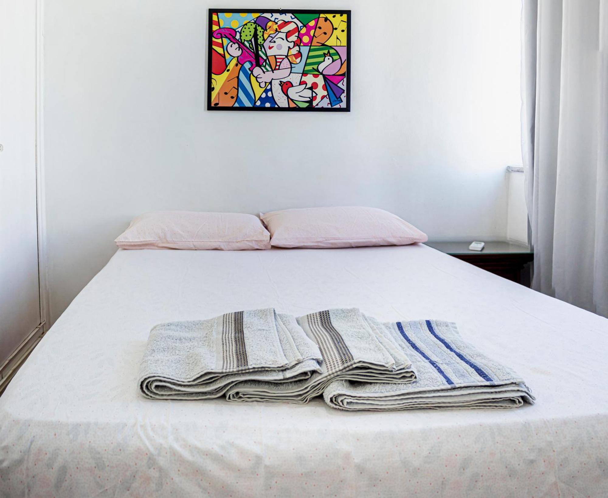 Apartamento Completo Na Praia De Copacabana 02 Quartos Com Vista Lateral Mar Em Andar Alto, Ar, Wifi , Netflix, Pauloangerami Rmvc18 Рио-де-Жанейро Экстерьер фото